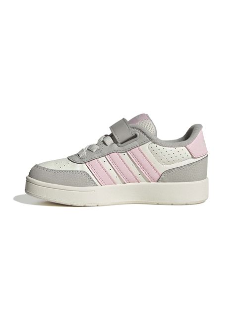Adidas Breakbase Shoes White Grey Pink Kids ADIDAS CORE | Sneakers | KJ9593-